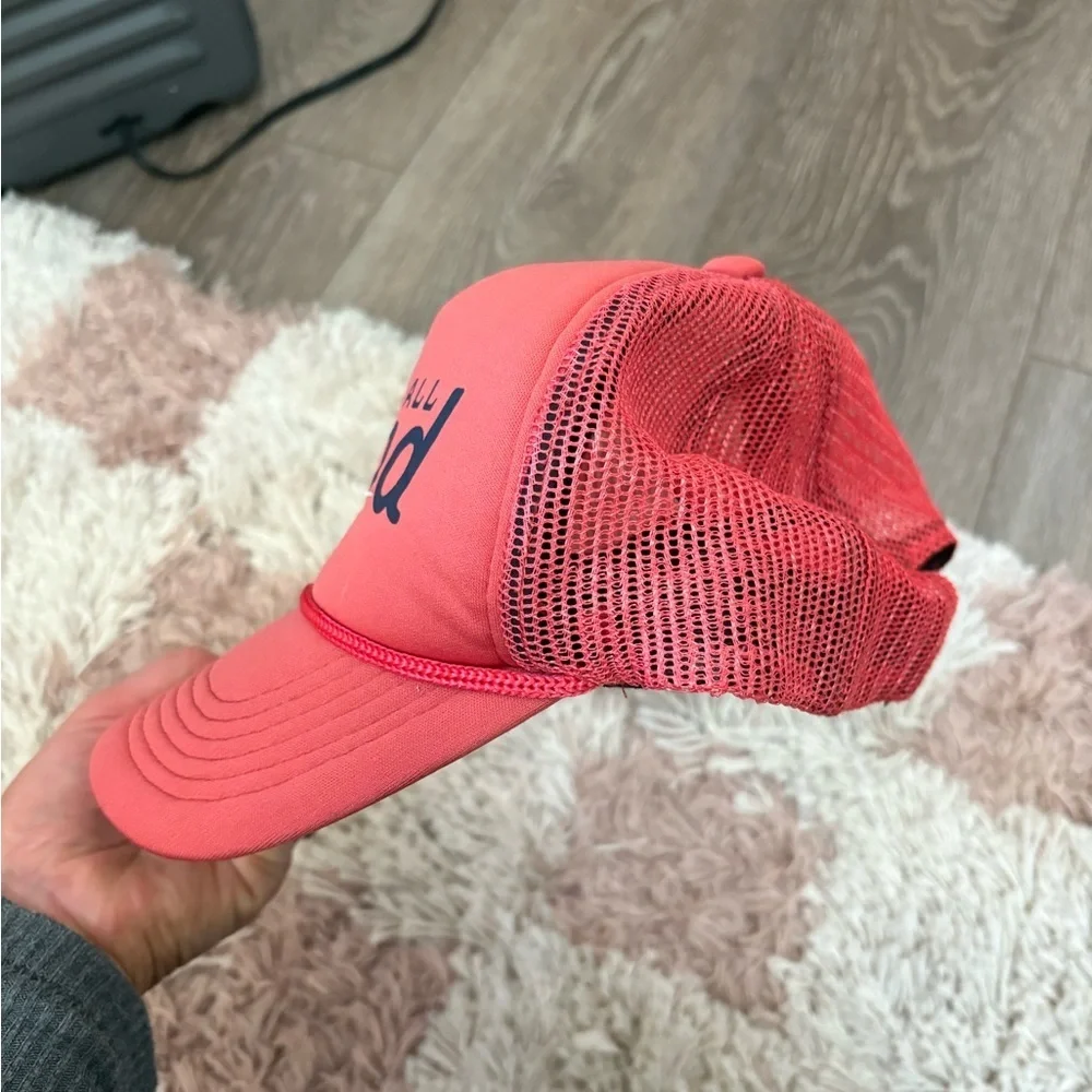The Montana Scene Coral Baseball Cap “ It’s All Good “ 💗